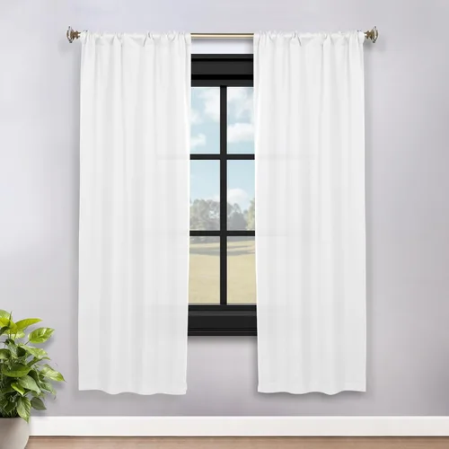 Vista 50 de Superior Blackout Curtains, Room Darkening, Bedroom, Drapes, Kitchen, Living Room Window Accents, Sun Blocking, Thermal, 2 Pack, Solid Blackout