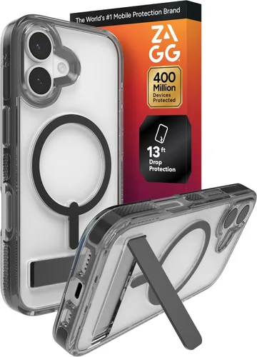 Vista 68 de ZAGG Gear4 Santa Cruz Snap Case para Apple iPhone 14, protección contra caídas D30 de hasta 13 pies (4 m), compatible con carga inalámbrica, parte