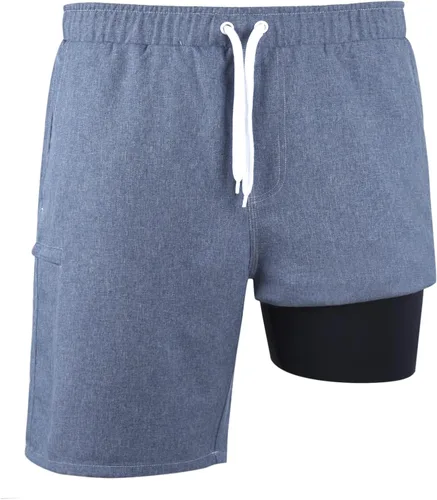 Vista 4 de NONETZ Anti-Chafe - Traje de baño para hombre con forro tipo bóxer