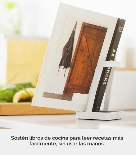 Vista 4 de Yamazaki Home Torre soporte para cucharones - Soporte para tapa para utensilios de cocina - Acero Blanco
