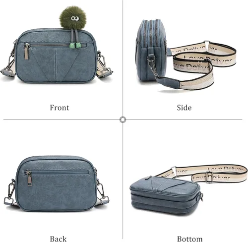 Vista 6 de Bolsos cruzados cuadrados pequeños