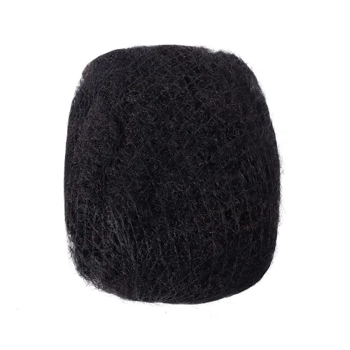 Vista 12 de 1.06 oz/paquete de cabello humano afro rizado (8 pulgadas, 1 paquete #2)