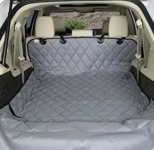 Vista 8 de Transportín para maletero de SUV para perros, empresa con base en EE. UU., S, Negro