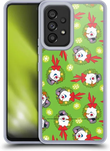 Vista 11 de Head Case Designs Officially Licensed Frosty the Snowman Movie Pattern 1 Patterns Gel Case [Military Grade Protection] Compatible with Samsung