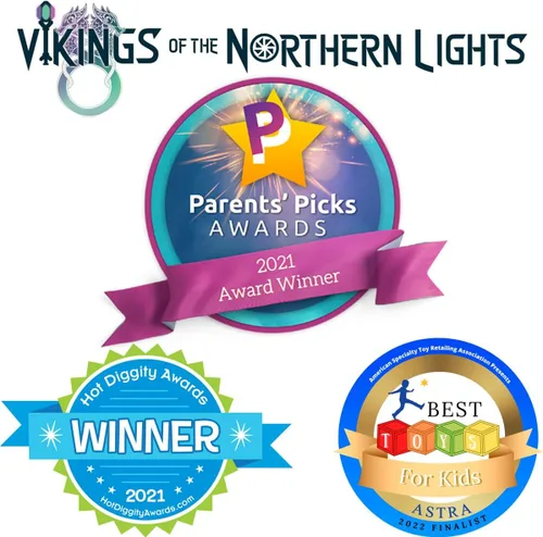 Vista 7 de Pillado Redefinido: Vikingos de las Auroras Boreales 3-10 jugadores, mayores de 5 años Juegos al aire libre para niños Juegos de camping
