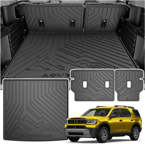 Vista 30 de KUST Alfombrilla de carga para maletero para Ford Explorer 2011-2019, forro de maletero de carga trasera para accesorios Explorer, protección