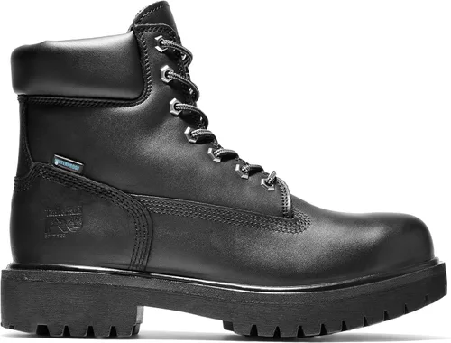 Vista 6 de Timberland PRO Botas de trabajo impermeables con aislamiento de punta suave de 6 pulgadas para hombre, caléndula