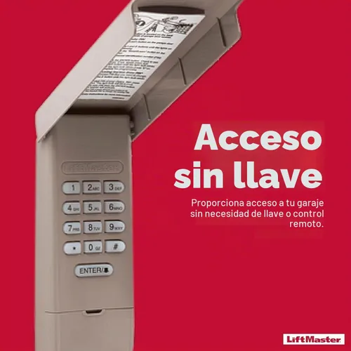 Vista 5 de Liftmaster 877LM Entrada sin llave inalámbrica