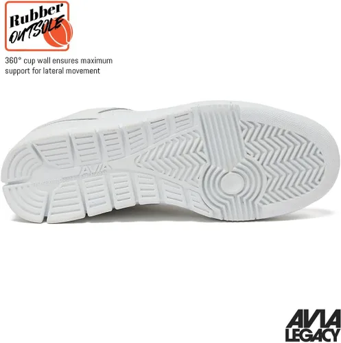 Vista 5 de Avia 816 - Tenis de baloncesto para hombre, tenis retro para interiores o exteriores, calle o cancha, tallas 7 a 16