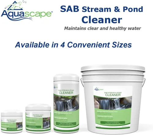 Vista 3 de Aquascape SAB Stream and Pond Cleaner Tratamiento de agua (8.8 oz / 250 g)