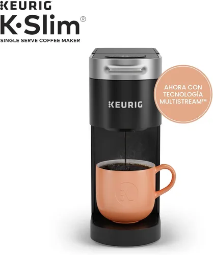Vista 2 de Keurig K-Slim CoffeeFeer, Brewer de café Single Stefer K-CUP POD, 8 a 12oz. Tamaños de preparación, negro