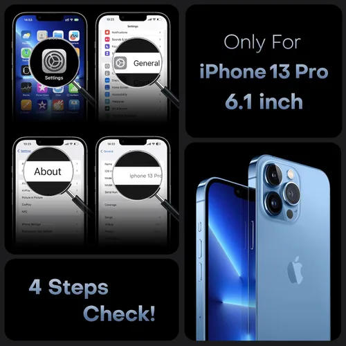 Vista 251 de TOCOL Funda magnética 3 en 1 para iPhone 15 Pro, mejorada [protección completa de cámara] con 2 protectores de pantalla, compatible con MagSafe Gris