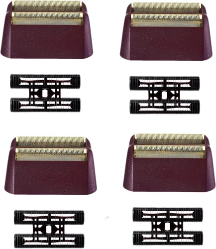 Vista 12 de Cabezales de repuesto para afeitado compatibles con Wahl 7031-100/7043-100 Foil&Cutter Paquete de 2 cuchillas de repuesto rojas de aluminio serie