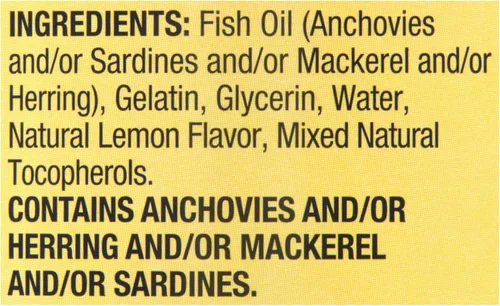 Vista 5 de Omega-3 de aceite de pescado Heart General y Brain Health Suplemento dietético Softgels, 1000 mg, paquete de 120 unidades con 45 diabetes