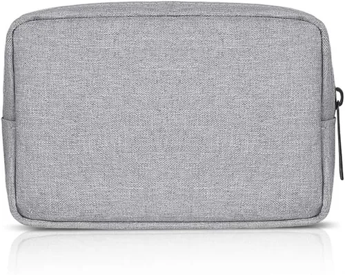 Vista 9 de Bolsa de transporte suave universal para electrónicos/accesorios, duradera y ligera, adecuada para salidas, negocios, viajes y kit de cosméticos