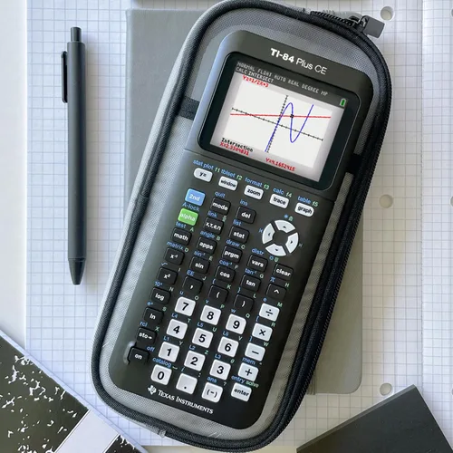 Vista 7 de Calculadora gráfica TI84PLSCEBLUBRY de Texas Instruments, Negro