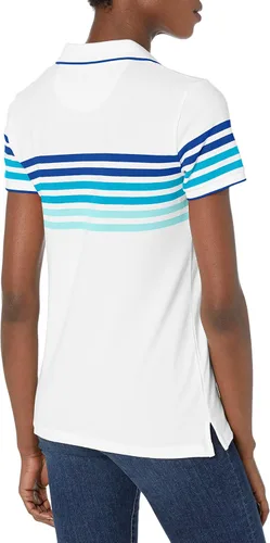 Vista 5 de Nautica - Polo de algodón elástico para mujer