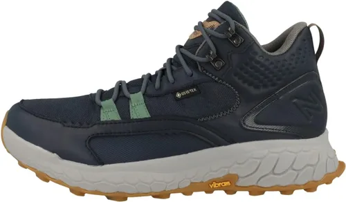 Vista 9 de New Balance Fresh Foam X Hierro V1 Zapatillas de Trail de Corte Medio para Hombre Negro/Castlerock/Phantom