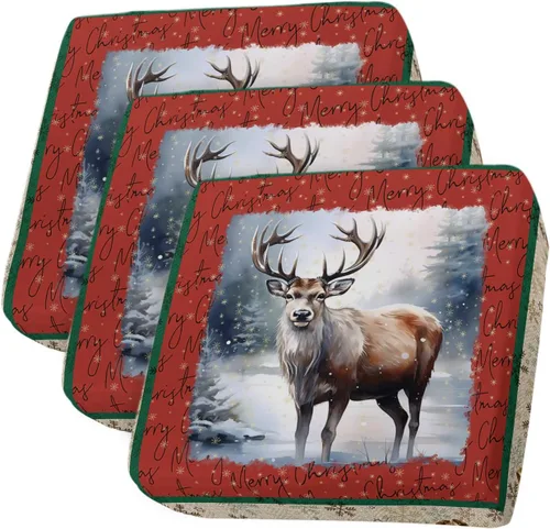 Vista 19 de Fundas de cojín para sofá de Navidad, funda elástica para sofá con parte inferior elástica, fundas de sofá con diseño de muñeco de nieve