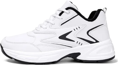 Vista 2 de YEFDG Tenis para hombre tenis, atletismo, entrenamiento cruzado, zapatos anchos de pickleball zapatos de cancha para hombre