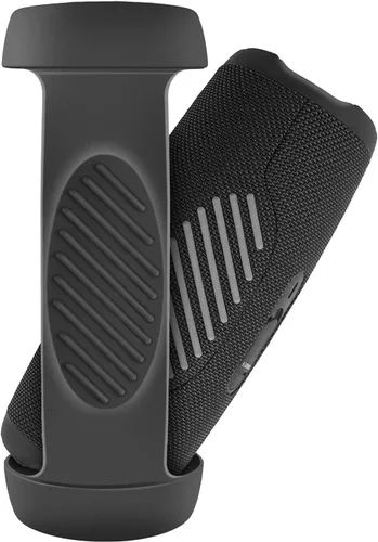 Vista 4 de Funda de silicona para JBL Charge 5, altavoz Bluetooth portátil impermeable, cubierta protectora de gel suave para viajes, funda de goma impermeable