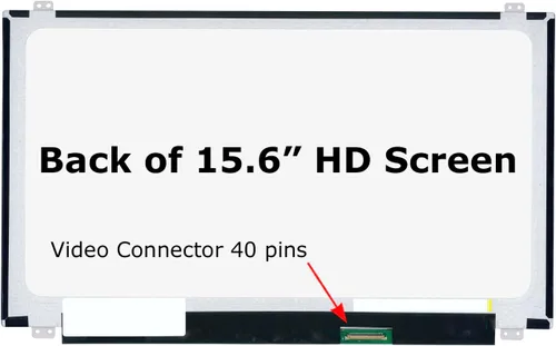 Vista 2 de SCREENARAMA Nueva pantalla de repuesto para B156XW03 V.1, HD 1366x768, brillante, pantalla LCD LED con herramientas Glossy HD 1366x768 LCD LED
