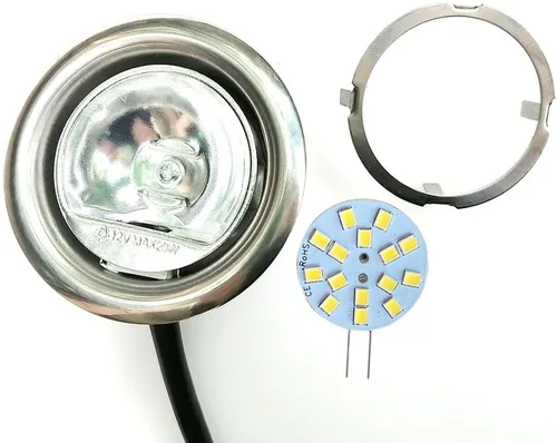 Vista 4 de Paquete de 2 luces LED para campana extractora de cocina de 12 V para 2.165 in/2.0 pulgadas (blanco cálido 3000 K)