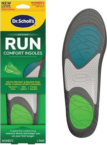 Vista 3 de Dr. Scholl's® Plantillas Run Active Comfort, para hombre, 1 par, plantillas recortables para adaptarse