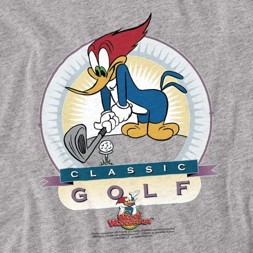 Vista 2 de Woody Woodpecker Classic Golf - Camiseta unisex para adultos
