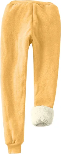 Vista 3 de Fleece Lined Sweatpants for Women Love Heart Graphic Sweatpants Winter Warm Baggy Joggers Pants with Pockets