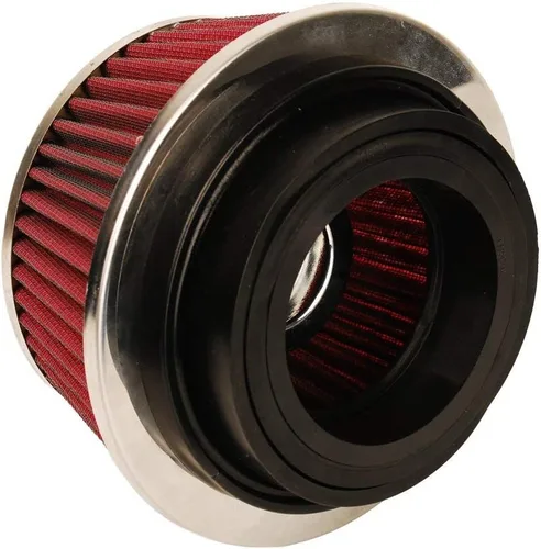 Vista 8 de HUAWELL 8161 - Filtro de aire universal para abrazaderas (2 unidades, tamaño pequeño, redondo, para tubos de 3.0 in, 3.5 in y 4.0 in)