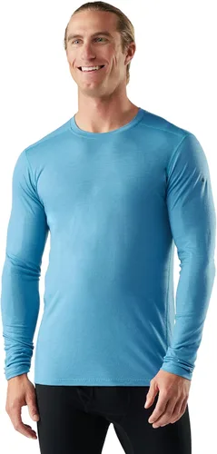 Vista 7 de SmartWool Capa Base de Merino Clásica para Hombre de Manga Larga para Todas las Estaciones Negro
