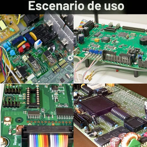 Vista 6 de 48 piezas de kit de placa PCB de doble cara para soldadura DIY y prototipos de placas de circuito para proyectos electrónicos, compatible con kits