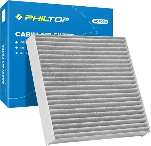 Vista 11 de PHILTOP Filtro de aire de cabina HEPA con carbón activado, compatible con Tesla modelo 3 2017-2025, modelo Y 2020-2025, filtro para arriba el olor a