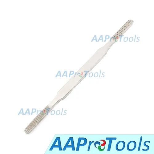 Vista 2 de Fomon Rasp 8.25" Doble Extremo Dientes Gruesos en Plano y Convexo AAPro