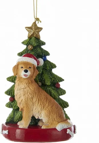 Vista 2 de Kurt S. Adler Kurt Adler Golden Retriever Adorno