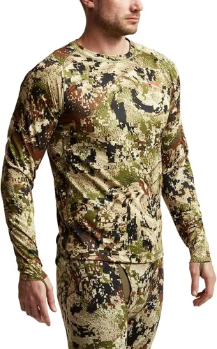 Vista 3 de SITKA Gear Camisa de Caza Ligera Core Crew de Manga Larga para Hombre optifade subalpine