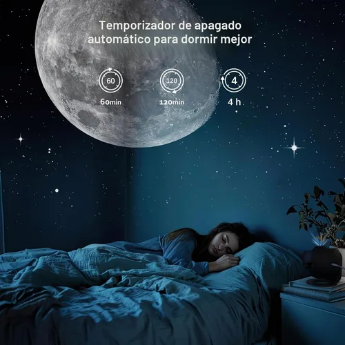 Vista 4 de Proyector de galaxia, proyector de estrellas, planetario doméstico