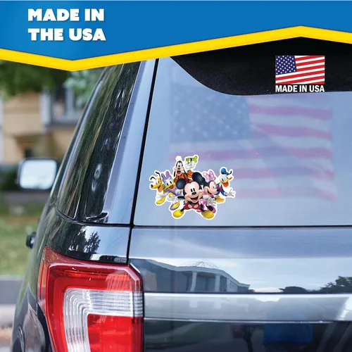 Vista 7 de Disney Junior Mickey Mouse Clubhouse - Calcomanías de Mickey Mouse y sus amigos para niños y adultos, calcomanías de vinilo para laptop, vaso