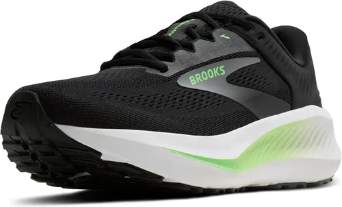 Vista 9 de Brooks Anthem 8 - Tenis de correr para hombre Blanco/Negro/Bronceado