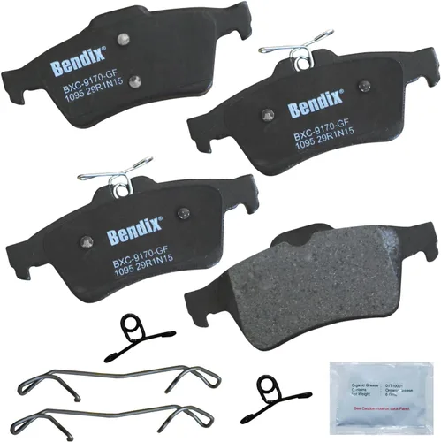 Vista 200 de Bendix Priority1 CFC154 - Juego de pastillas de freno de disco para Avanti II, Century, LeSabre, Regal, Riviera, chasis comercial, DeVille