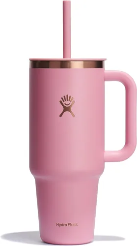 Vista 22 de Hydro Flask All Around - Vaso de viaje de 32 onzas, color morado degradado (Bayberry Ombre)
