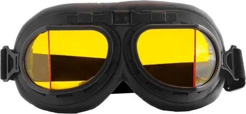 Vista 10 de CRG Sports Gafas de motocicleta estilo aviador, piloto, crucero, scooter, gafas de motocross para hombre, mujer, adulto