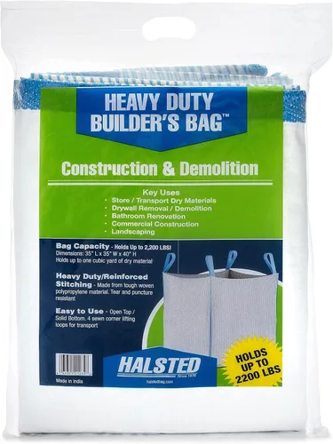 Vista 7 de DURASACK Paquete de bolsas de lavado de concreto y bolsas de construcción resistentes (paquete de 5)