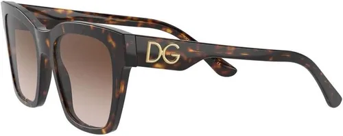 Vista 3 de Dolce & Gabbana DG4384 Marco Habana/Lente Marrón Gradiente