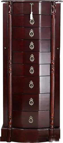 Vista 9 de Hives and Honey Robyn Jewelry Armoire Cereza