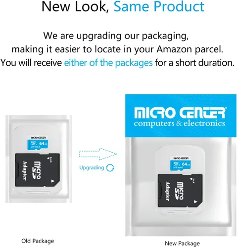 Vista 7 de Micro Center Premium - Tarjeta microSDXC de 64 GB, compatible con Nintendo-Switch, tarjeta de memoria UHS-I C10 U3 V30 4K UHD Video A1 Tarjeta Micro