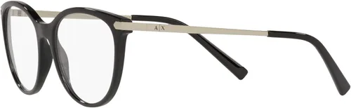 Vista 3 de AX ARMANI EXCHANGE Women's Ax3078f Low Bridge Fit Cat Eye Prescription Eyewear Frames