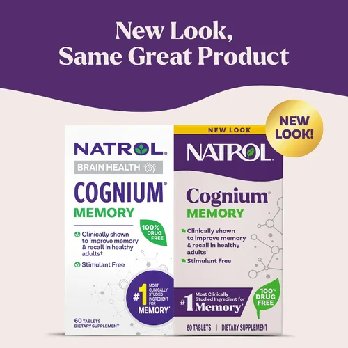 Vista 2 de Natrol Cognium, píldoras