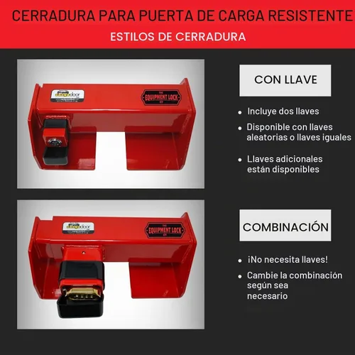 Vista 6 de Cerradura de Equipo Cerradura de Puerta de Carga Resistente - Cerradura de Contenedor de Envío de Acero con Recubrimiento en Polvo - Cerradura